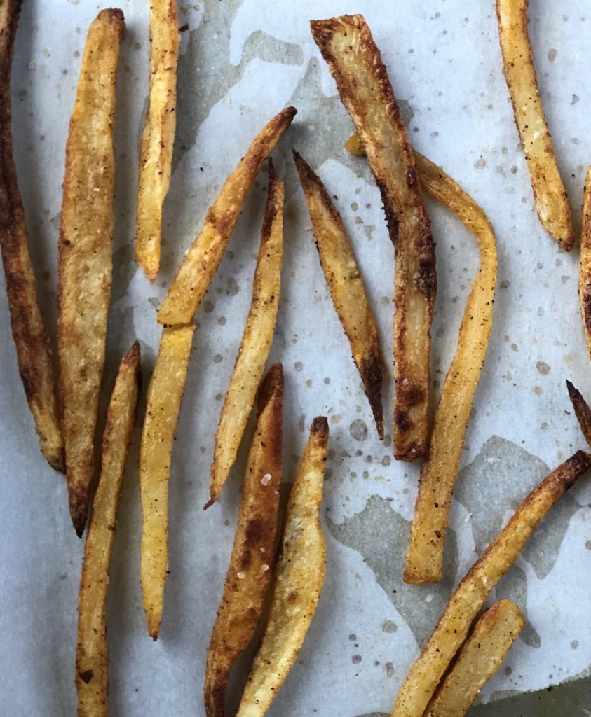 Baked Garlic Parmesan Truffle Fries - Sweet Carolina